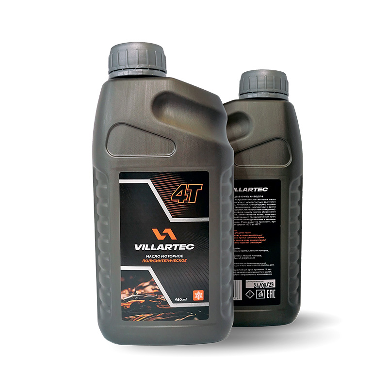Масло моторное VILLARTEC 4T полусинт (SAE 10W-40)
