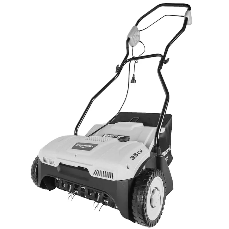 Аэратор Greenworks GDT35 1200W 2505007 (35 см) электрический Аэратор Greenworks GDT35 1200W 2505007 (35 см) электрический