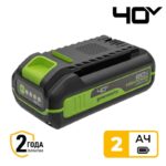 Аккумулятор Greenworks High Power G40HP2 40V (2 Ач) 2958407