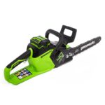 Цепная пила Greenworks GD40CS15K5 40V 2005707UG (35 см) бесщеточная аккумуляторная с 5 Ач аккумулятором и зарядным устройством