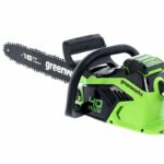 Цепная пила Greenworks GD40CS18K8 40V 2005807UH (40 см) бесщеточная аккумуляторная с 8 Ач аккумулятором и зарядным устройством