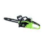 Цепная пила Greenworks GD40CS18K8 40V 2005807UH (40 см) бесщеточная аккумуляторная с 8 Ач аккумулятором и зарядным устройством