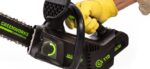 Цепная пила Greenworks GD40TCSK5 40V 2003807UG (25 см) одноручная бесщеточная аккумуляторная с 5 Ач аккумулятором и зарядным устройством