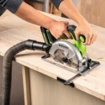 Циркулярная пила Greenworks CR3165 (GD24CS165) 24V 1501607CUG бесщеточная аккумуляторная с 5 Ач аккумулятором и зарядным устройством