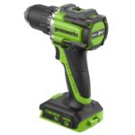 Дрель-шуруповерт Greenworks DD560 24V 3708407CUC (30/60 Нм) бесщеточная аккумуляторная с двумя 2 Ач аккумуляторами и зарядным устройством