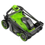 Газонокосилка Greenworks GD40LM411K4 40V 2521007UB (41 см) бесщеточная аккумуляторная с 4 Ач аккумулятором и зарядным устройством