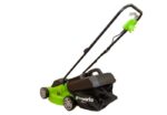 Газонокосилка Greenworks GLM1232 1200W 2502207 (33 см) электрическая