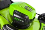 Газонокосилка самоходная Greenworks GD60LM46SPK8 60V 2502907UH (46 см) бесщеточная аккумуляторная с 8 Ач аккумулятором и зарядным устройством