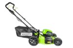 Газонокосилка самоходная Greenworks GD60LM46SPK8 60V 2502907UH (46 см) бесщеточная аккумуляторная с 8 Ач аккумулятором и зарядным устройством