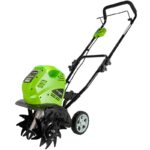 Культиватор Greenworks G40TLK8 40V 27087UH аккумуляторный с 8 Ач аккумулятором и зарядным устройством