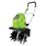 Культиватор Greenworks G40TLK8 40V 27087UH аккумуляторный с 8 Ач аккумулятором и зарядным устройством