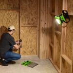 LED-прожектор Greenworks G40WLH 40V/220V 3503907 (1000/2000 лм) с гибридным питанием без аккумулятора и зарядного устройства