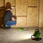 LED-прожектор Greenworks G40WLH 40V/220V 3503907 (1000/2000 лм) с гибридным питанием без аккумулятора и зарядного устройства