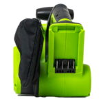 Ленточная шлифовальная машина Greenworks BS5850 (G24BS) 24V 3100607CUA бесщеточная аккумуляторная с 2 Ач аккумулятором и зарядным устройством