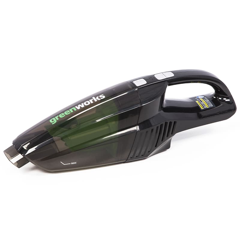 Пылесос ручной Greenworks G24HV 24V 4700007MD (500 мл) аккумуляторный без аккумулятора и зарядного устройства Пылесос ручной Greenworks G24HV 24V 4700007MD (500 мл) аккумуляторный без аккумулятора и зарядного устройства