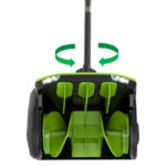 Снегоуборочная лопата Greenworks GD40SS2K5 40V 2603107UG (30 см) с регулируемым направлением выброса бесщеточная аккумуляторная с 5 Ач аккумулятором и зарядным устройством