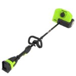 Снегоуборочная лопата Greenworks GD40SS2K5 40V 2603107UG (30 см) с регулируемым направлением выброса бесщеточная аккумуляторная с 5 Ач аккумулятором и зарядным устройством