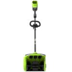 Снегоуборочная лопата Greenworks GD60SS2K8 60V 2603207UH (30 см) с регулируемым направлением выброса бесщеточная аккумуляторная c 8 Ач аккумулятором и зарядным устройством