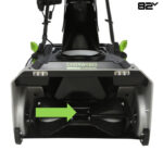 Снегоуборщик Greenworks 82SN22K8 82V (56 см) 2603307UH бесщеточный аккумуляторный с 8 Ач аккумулятором и зарядным устройством
