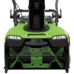 Снегоуборщик Greenworks GD40STX2K5 40V  2603407UG (51 см) бесщёточный аккумуляторный с 5 Ач аккумулятором и зарядным устройством