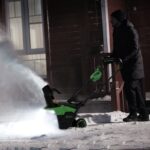 Снегоуборщик Greenworks GD40STX2K5 40V  2603407UG (51 см) бесщёточный аккумуляторный с 5 Ач аккумулятором и зарядным устройством