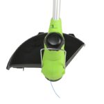 Триммер Greenworks G24LT28K8 24V 2107107UH (30 см) аккумуляторный с 8 Ач аккумулятором и зарядным устройством