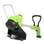 Триммер Greenworks G24LT28K8 24V 2107107UH (30 см) аккумуляторный с 8 Ач аккумулятором и зарядным устройством