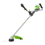 Триммер Greenworks TB201HK8 82V 2112407UH (46 см) 2 кВт бесщеточный аккумуляторный с 8 Ач аккумулятором и зарядным устройством
