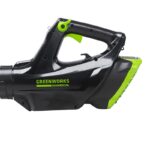 Воздуходув для работы с ранцевым аккумулятором Greenworks GD82DBII 82V 2407107 ( 298 км/ч) бесщеточный аккумуляторный