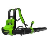 Воздуходувка ранцевая Greenworks GD40BPG2K8 40V 2408107UH бесщеточная аккумуляторная с 8 Ач аккумулятором и зарядным устройством