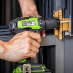 Дрель-шуруповерт Greenworks GD24DD35 24V 3704007CUC бесщеточная аккумуляторная с двумя 2  Ач аккумуляторами и зарядным устройством