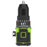 Дрель-шуруповерт ударная Greenworks HD560 24V HD560CUC (30/60 Нм) бесщеточная аккумуляторная с двумя 2 Ач аккумуляторами и зарядным устройством