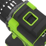 Дрель-шуруповерт ударная Greenworks HD560 24V HD560CUC (30/60 Нм) бесщеточная аккумуляторная с двумя 2 Ач аккумуляторами и зарядным устройством