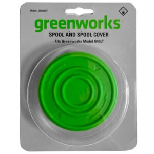 Катушка с леской и крышкой 2926207 для аккумуляторных триммеров Greenworks G40LT30 40V 2101507