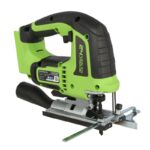 Лобзик Greenworks JS3120D (GD24JS120) 24V 3601407CUB (3000 ход/мин) бесщеточный аккумуляторный с 4 Ач аккумулятором и зарядным устройством