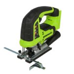 Лобзик Greenworks JS3120D (GD24JS120) 24V 3601407CUB (3000 ход/мин) бесщеточный аккумуляторный с 4 Ач аккумулятором и зарядным устройством