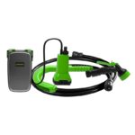 Насос для полива из бочки Greenworks G24SWPK4 24V 3401007UB аккумуляторный с 4 Ач аккумулятором и зарядным устройством