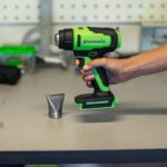 Технический фен Greenworks HG3550 (G24HG) 24V 3400207CUB аккумуляторный с 4 Ач аккумулятором и зарядным устройством