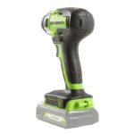 Винтоверт ударный Greenworks GD24ID3K2 24V 3802807CUA бесщеточный аккумуляторный с 2 Ач аккумулятором и зарядным устройством